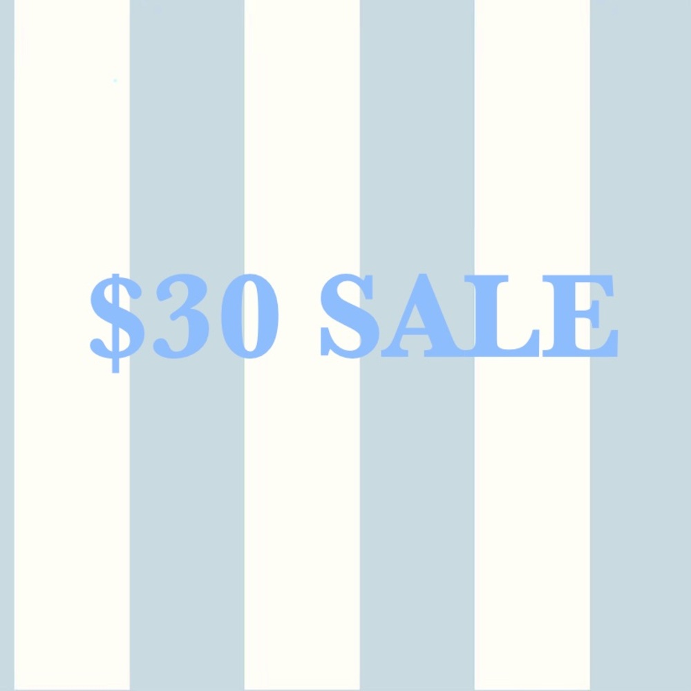 $30 Spring SALE